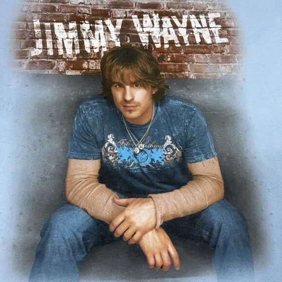 Jimmy Wayne Autographed Signed Concert T-Shirt Country Music Medium Ultra Cotton - Picture 2 of 12